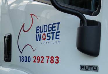 Budget Waste Services Van